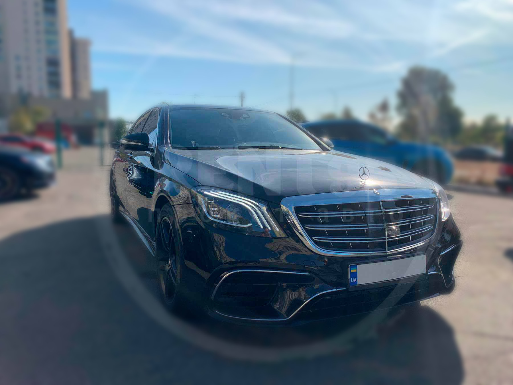 Rent Mercedes-Benz S550 AMG 4MATIC W222 Restyling 2017